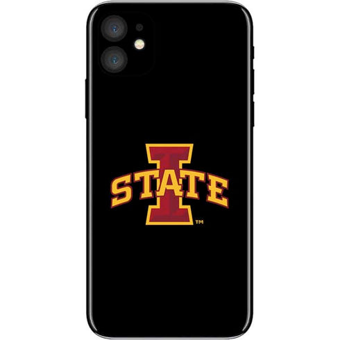Iowa State University Primary Logo Black iPhone 11 Skin