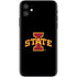 Iowa State University Primary Logo Black iPhone 11 Skin