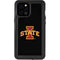 Iowa State University Primary Logo Black iPhone 12 Pro Max Waterproof Case