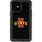 Iowa State University Primary Logo Black iPhone 12 Waterproof Case