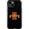 Iowa State University Primary Logo Black iPhone 15 Plus Impact Case