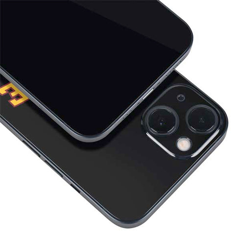 Iowa State University Primary Logo Black iPhone 14 Plus Skin
