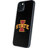 Iowa State University Primary Logo Black iPhone 14 Plus Skin