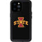 Iowa State University Primary Logo Black iPhone 14 Pro Max Waterproof Case