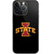 Iowa State University Primary Logo Black iPhone 14 Pro Skin