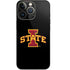 Iowa State University Primary Logo Black iPhone 14 Pro Skin