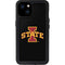 Iowa State University Primary Logo Black iPhone 15 Plus Waterproof Case