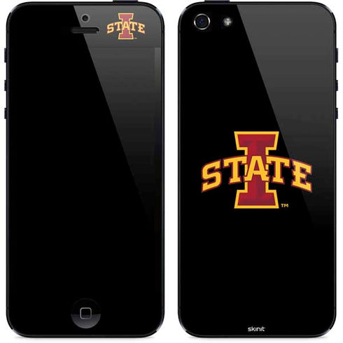 Iowa State University Primary Logo Black iPhone 5/5s/5SE Skin