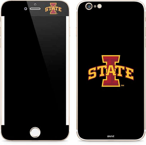 Iowa State University Primary Logo Black iPhone 6/6s Plus Skin
