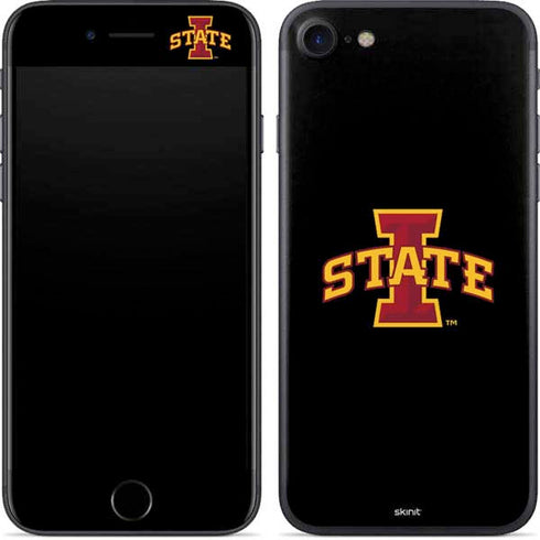 Iowa State University Primary Logo Black iPhone 8 Skin