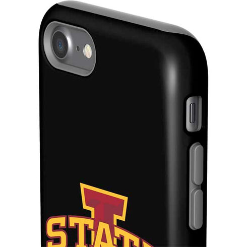 Iowa State University Primary Logo Black iPhone SE (2nd & 3rd Gen) Pro Case