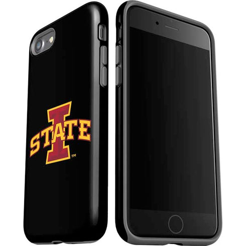 Iowa State University Primary Logo Black iPhone SE (2nd & 3rd Gen) Pro Case