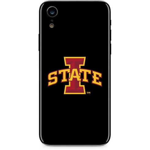 Iowa State University Primary Logo Black iPhone XR Skin