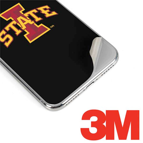 Iowa State University Primary Logo Black iPhone XS Max Skin