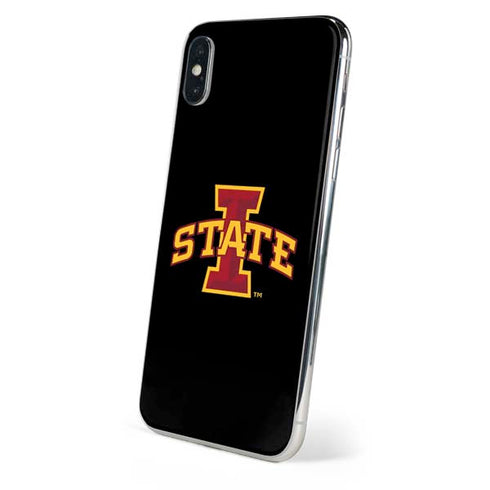 Iowa State University Primary Logo Black iPhone XS Max Skin