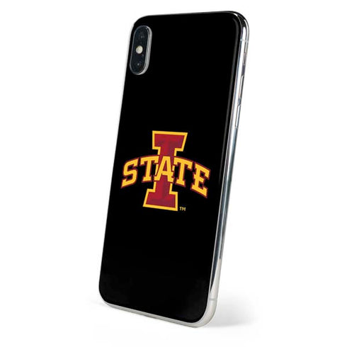 Iowa State University Primary Logo Black iPhone XS Skin