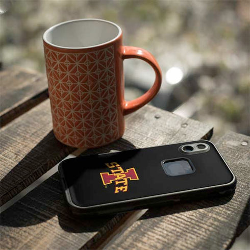 Iowa State University Primary Logo Black LifeProof Fre iPhone Skin