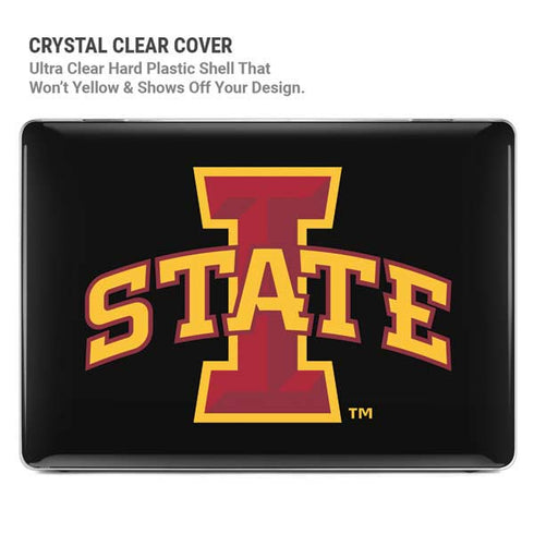 Iowa State University Primary Logo Black MacBook Air 15in (2023-2025) Case plus Skin