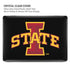 Iowa State University Primary Logo Black MacBook Pro 13in (2020) Case plus Skin