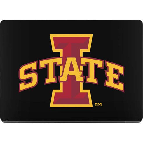 Iowa State University Primary Logo Black MacBook Pro 14in (2021-24) Skin