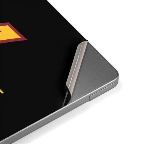 Iowa State University Primary Logo Black MacBook Pro 14in (2021-24) Skin