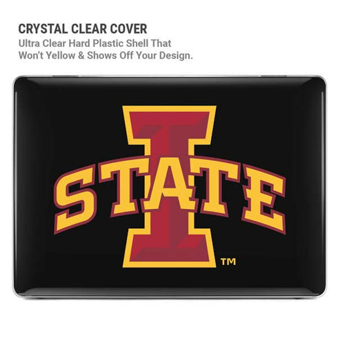 Iowa State University Primary Logo Black MacBook Pro 15in (2016-19) Case plus Skin