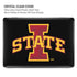 Iowa State University Primary Logo Black MacBook Pro 16in (2021-25) Case plus Skin