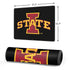 Iowa State University Primary Logo Black Gaming Mouse Pad