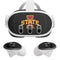 Iowa State University Primary Logo Black Meta Quest 3 Skin