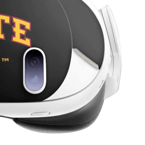 Iowa State University Primary Logo Black Meta Quest 3 Skin