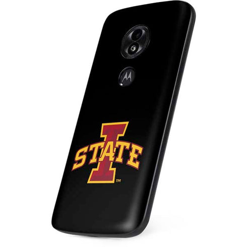Iowa State University Primary Logo Black Moto E5 Play Skin
