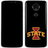 Iowa State University Primary Logo Black Moto E5 Plus Skin