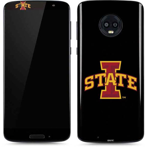 Iowa State University Primary Logo Black Moto G6 Skin