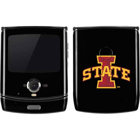 Iowa State University Primary Logo Black Motorola RAZR Skin