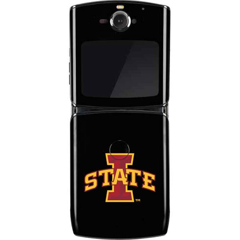 Iowa State University Primary Logo Black Motorola RAZR Skin