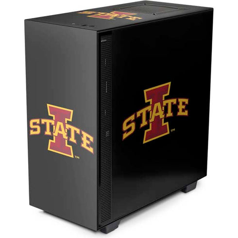 Iowa State University Primary Logo Black NZXT H510 Compact ATX Mid-Tower Case Skin