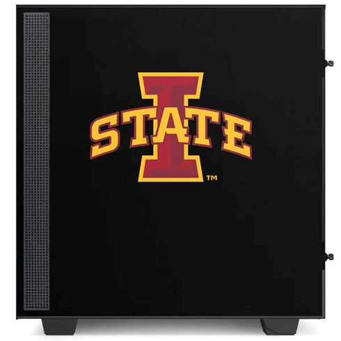 Iowa State University Primary Logo Black NZXT H510 Compact ATX Mid-Tower Case Skin