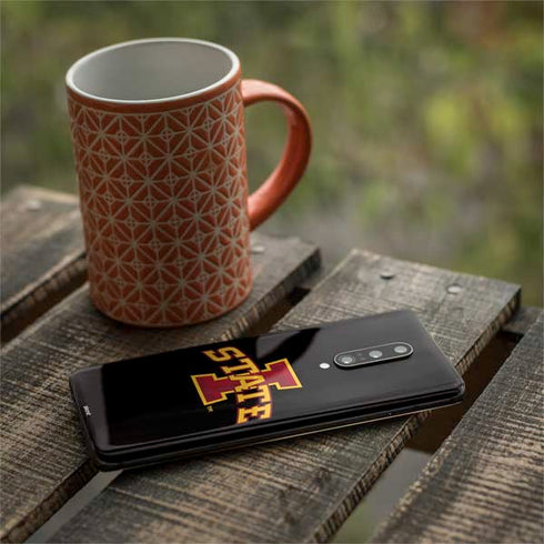 Iowa State University Primary Logo Black OnePlus 7 Pro Skin
