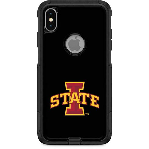 Iowa State University Primary Logo Black Otterbox Commuter iPhone Skin