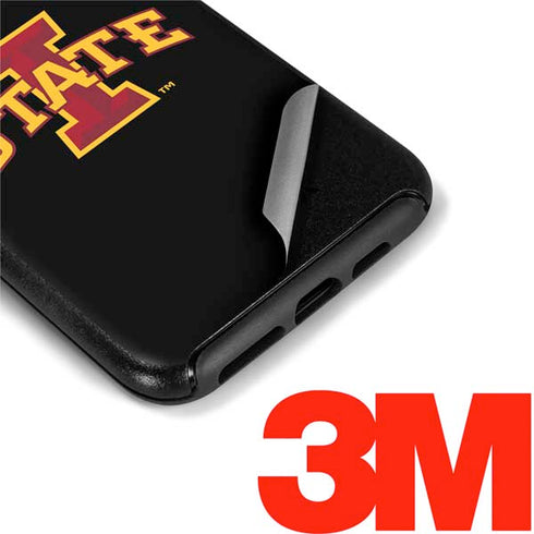 Iowa State University Primary Logo Black Otterbox Symmetry iPhone Skin