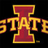 Iowa State University Primary Logo Black PlayStation 4 Gold Wireless Headset Skin