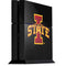 Iowa State University Primary Logo Black PS4 Console Skin