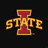 Iowa State University Primary Logo Black PS4 Slim Skin