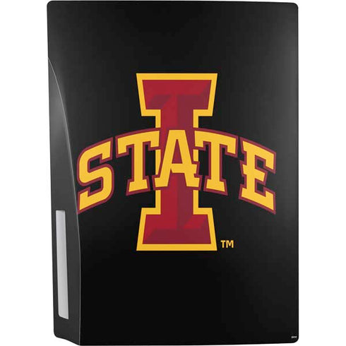 Iowa State University Primary Logo Black PS5 Console Skin