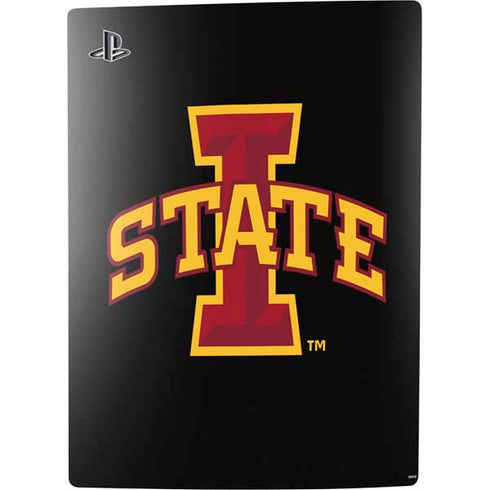 Iowa State University Primary Logo Black PS5 Digital Edition Bundle Skin