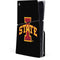 Iowa State University Primary Logo Black PS5 Slim Disk Console Skin
