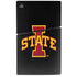 Iowa State University Primary Logo Black PS5 Slim Disk Console Skin