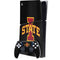 Iowa State University Primary Logo Black PS5 Slim Digital Edition Bundle Skin