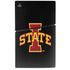 Iowa State University Primary Logo Black PS5 Slim Digital Edition Console Skin