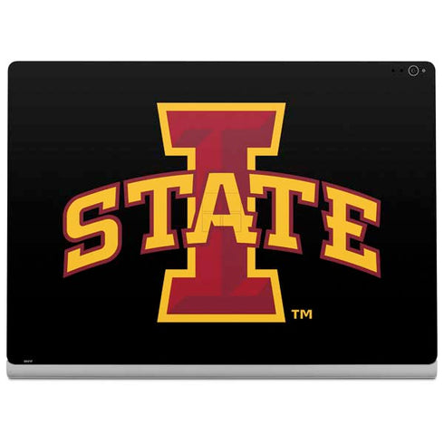 Iowa State University Primary Logo Black Surface Book 2 15in Skin